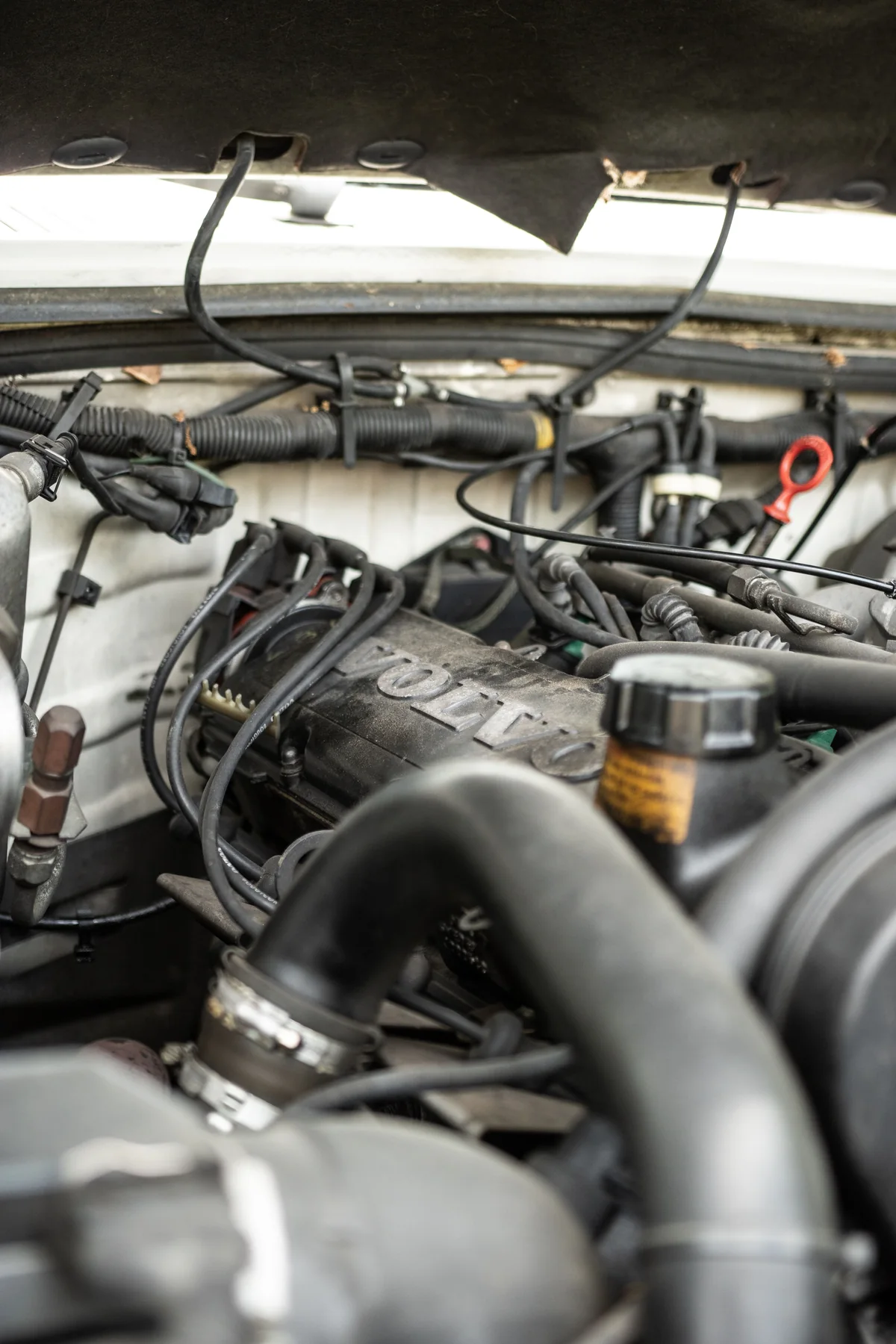 Motor de automóvil real